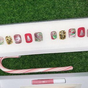 Press o n set adult or kids christmas set ready to ship